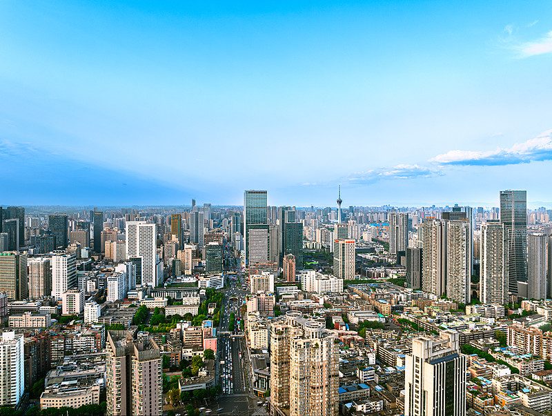 成都天际线全景 · Chengdu Skyline