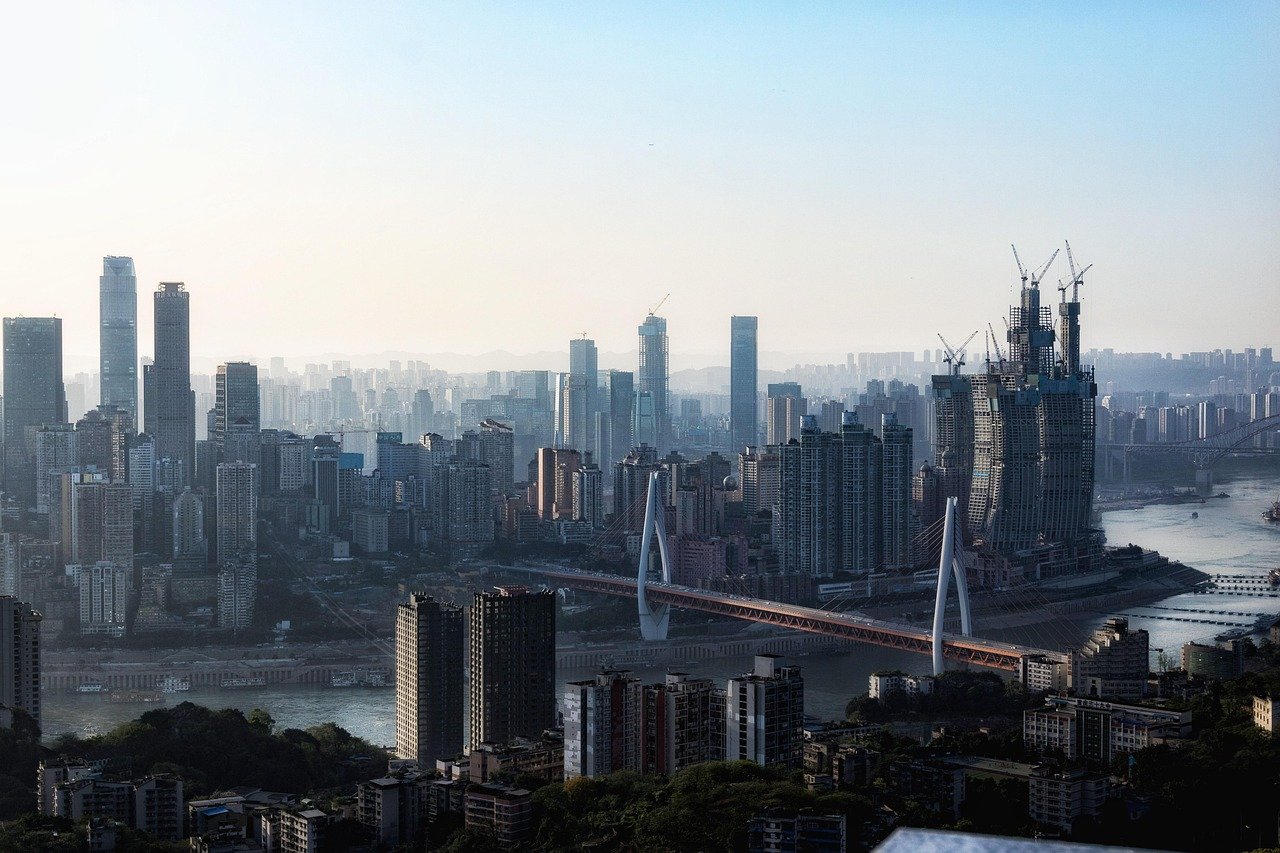 渝中半岛全景 · Yuzhong Peninsula Panorama